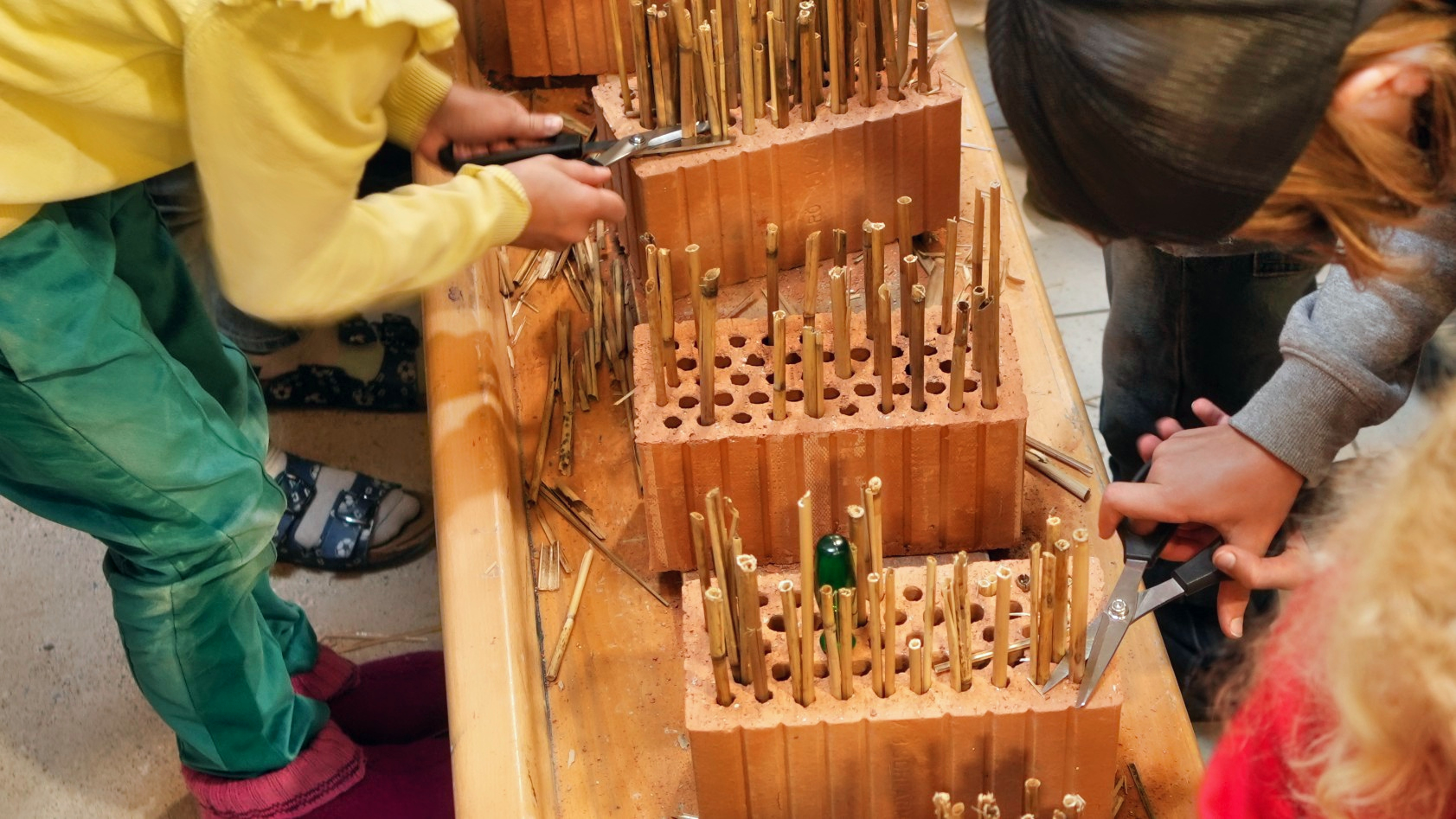 Insektenhotels Grund- und Mittelschule Schliersee